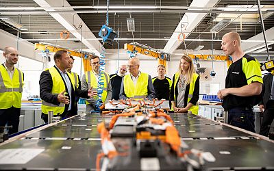 Nieuws: Northvolt opent batterijrecyclagefabriek in Hamburg
