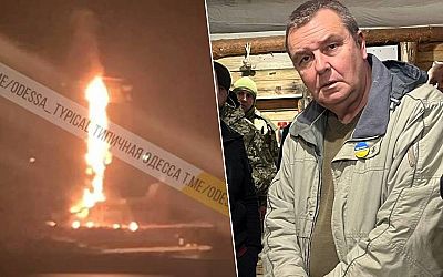 LIVE OEKRAÏNE. Kiev claimt dood van commandant Russische vloot in Zwarte Zee - Mark Demesmaeker (N-VA) moest dekking zoeken in Odesa vannacht
