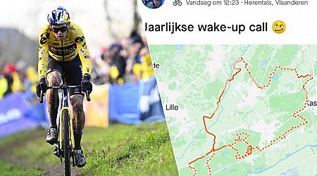 “Jaarlijkse wake-up call” voor Van Aert op crossfiets, dollende Iserbyt tempert: “Niet té wakker worden aub”