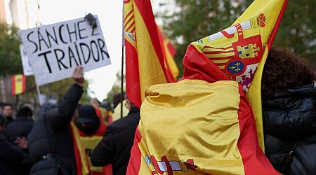 Grote betoging in Spanje tegen amnestie voor Catalaanse separatisten