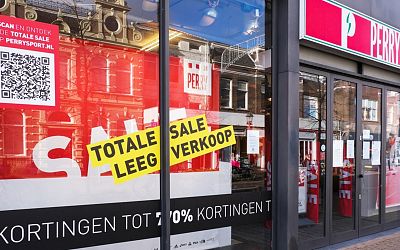 Doorstart voor klein deel winkels Perry Sport en Aktiesport - RTL Boulevard