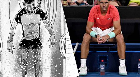 Na 347 dagen weer tennisser: Nadal, die op heerlijke wijze wordt verwelkomd door Roland Garros, verliest in dubbel