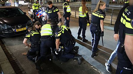 Veel politie-inzet en arrestaties in onrustig centrum Den Haag - Omroep West