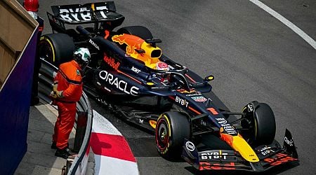 Vlák langs de muur in spannendste uurtje van Formule 1: 'Waanzinnig angstaanjagend' - NOS