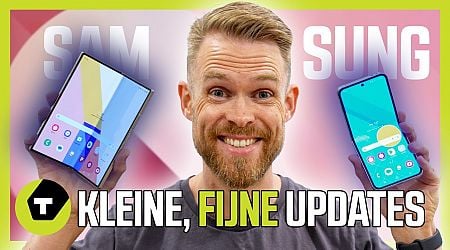 De vouw is subtieler - Samsung Galaxy Fold 6 en Flip 6 Preview - tweakers