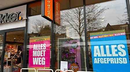 Drukte bij leegverkoop Blokker, maar stilte rond kans op doorstart