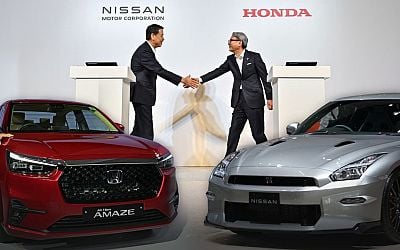 'Japanse automakers Nissan en Honda praten over fusie'