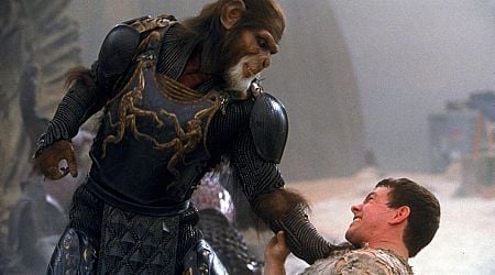 De 'Planet of the Apes'-film van Tim Burton bevat een behoorlijk iconische terugkeer