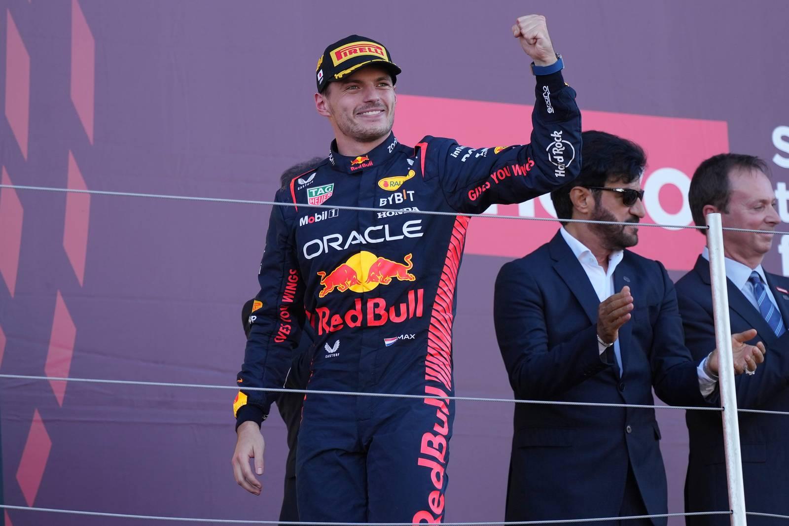 Max Verstappen pakt met Red Bull de constructeurstitel in Japan: ‘Het was een ongelofelijk weekend’