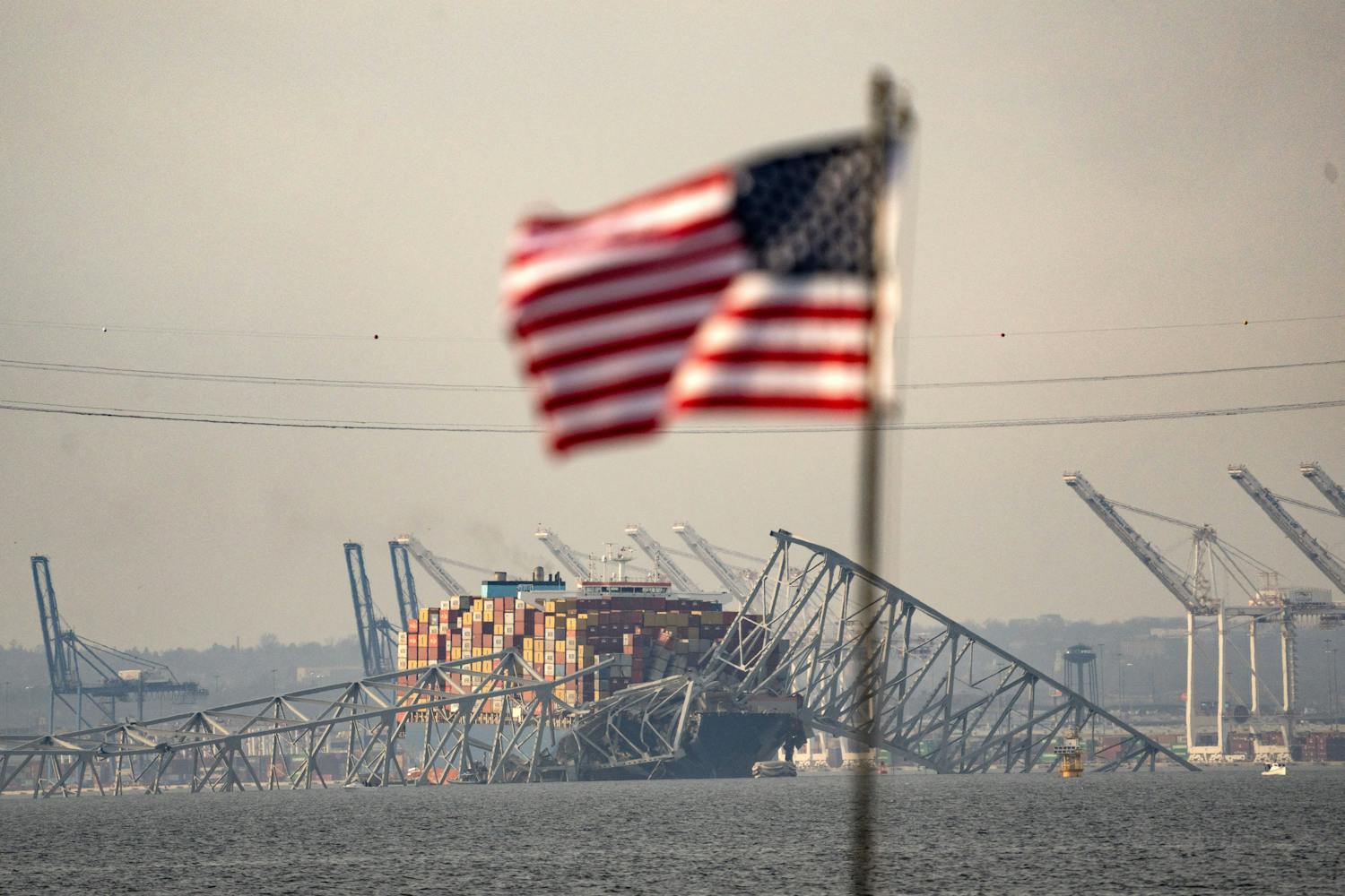 Amerikaanse economie krijgt tik door instorten brug Baltimore - BNR Nieuws