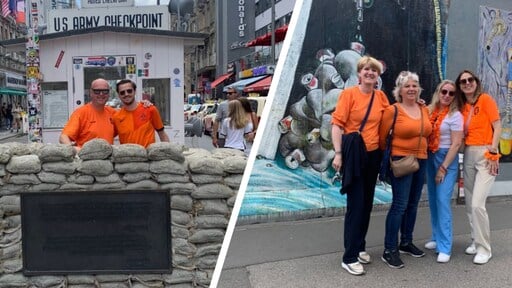 Oranjefans overspoelen historische plekken Berlijn: 'Indrukwekkend om hier te staan' - RTL.nl