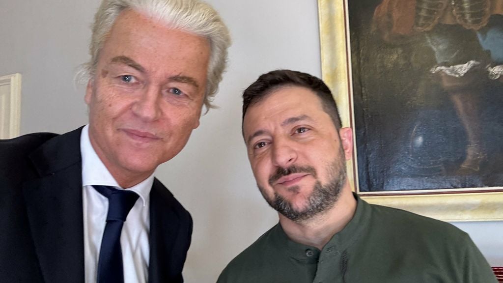 Wilders ontmoet Zelensky: 'Corruptie besproken'