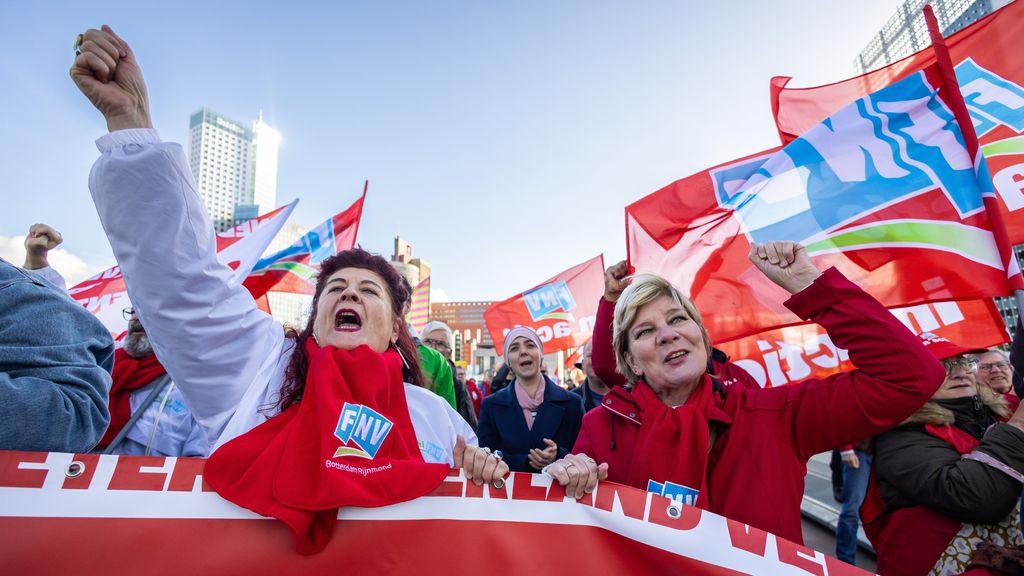 FNV eist voor komend jaar loonstijging van 7 procent